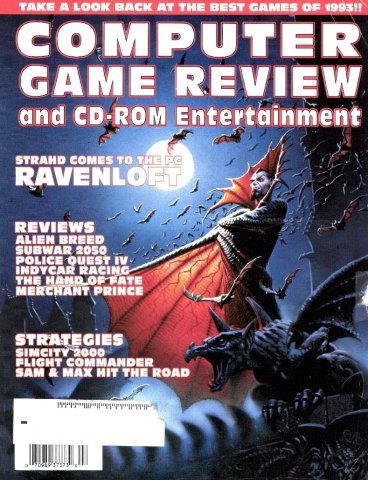 Computer Game Review Issue 31 (February 1994)