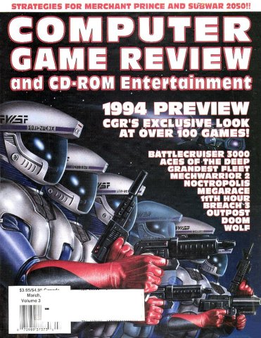 Computer Game Review Issue 32 (March 1994)