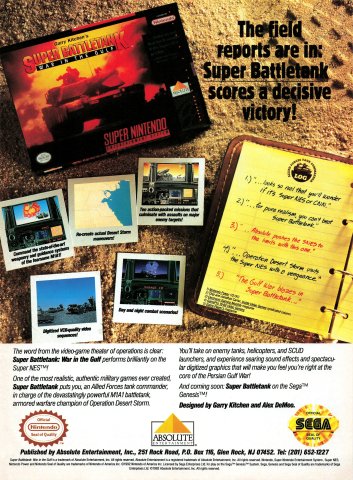 Super Battletank: War in the Gulf