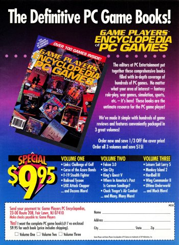 Game Players Encyclopedia of PC Games Vol. 1-3 (December 1992)