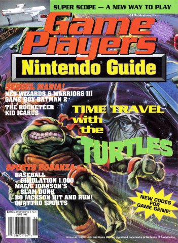 Game Players Nintendo Guide Vol.5 No.06 (June 1992)