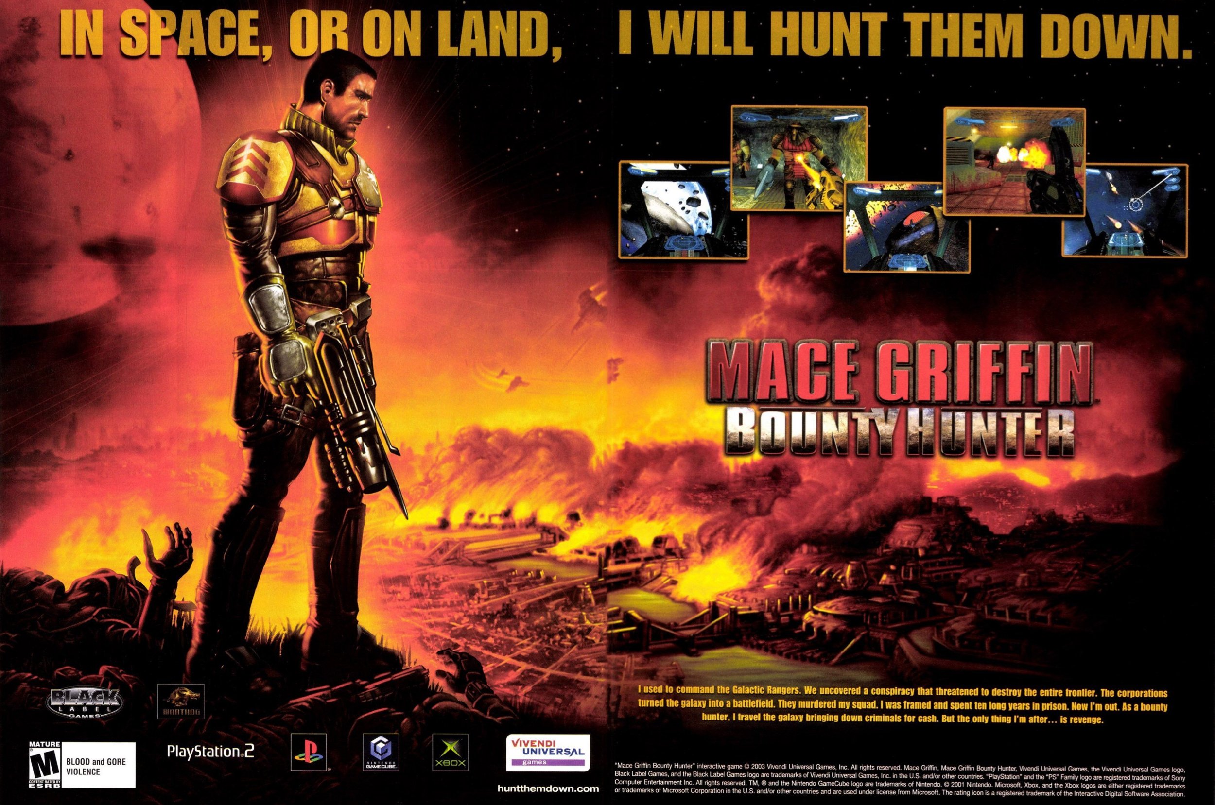 Mace Griffin: Bounty Hunter (July 2003) - M - Retromags Community