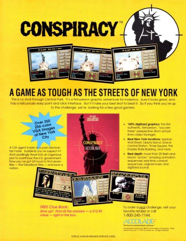 Conspiracy (September 1991)