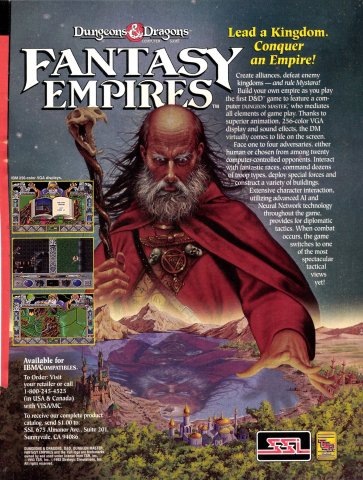Fantasy Empires (October, 1993)