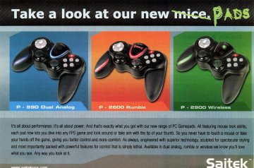 Saitek gamepads (January 2007)