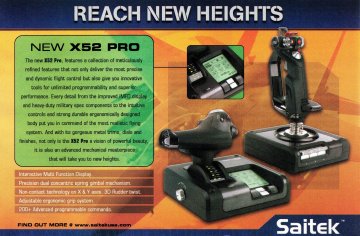 Saitek X52 Pro (February 2007)