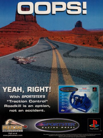 Pelican Sportster Racing Wheel (November, 2000)