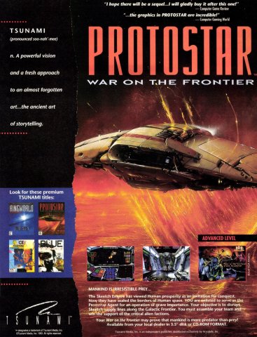 Protostar: War on the Frontier (October, 1993)