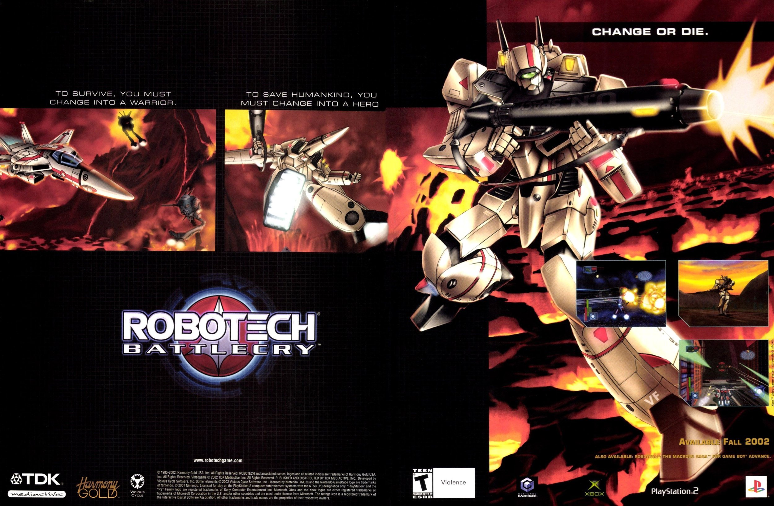 Robotech: Battlecry (November 2002) - R - Retromags Community