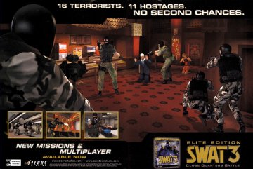 SWAT 3: Close Quarters Battle - Elite Edition (December 2000)