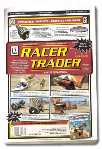 Star Wars: Episode I - Racer (August 1999)