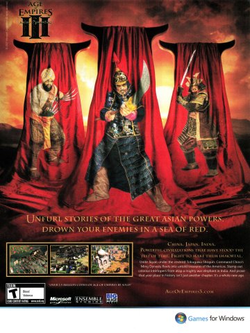 Age of Empires III: The Asian Dynasties (October 2007)