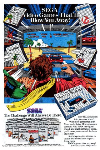 Sega Master System (March 1988)