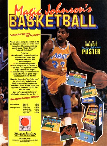 Magic Johnson's Basketball (Summer 1989)