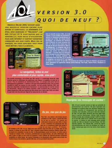 AOL Version 3.0 (France) (January-February 1997)