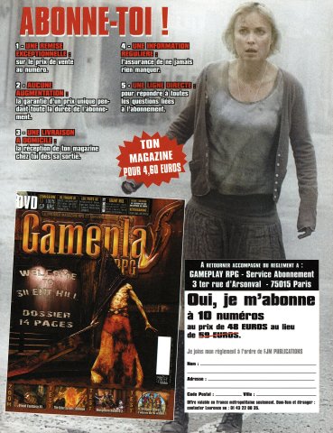 Gameplay RPG subscription (France) (May 2006)