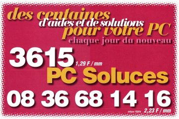 PC Soluces hotline (France) (January-February 1997)