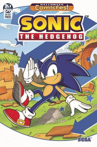 Sonic the Hedgehog 001 (October 2019) (Halloween ComicFest edition)