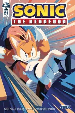 Sonic the Hedgehog 021 (September 2019) (RI cover)