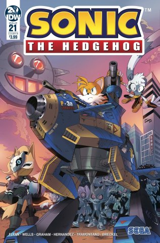 Sonic the Hedgehog 021 (September 2019) (cover B)