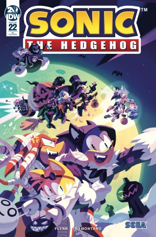 Sonic the Hedgehog 022 (October 2019) (RI cover)