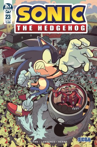 Sonic the Hedgehog 023 (November 2019) (cover B)