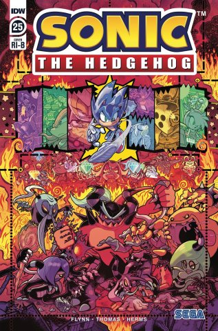 Sonic the Hedgehog 025 (January 2020) (cover RI-B)