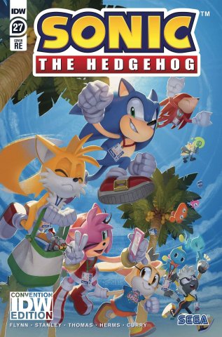 Sonic the Hedgehog 027 (March 2020) (cover RE Convention Edition)