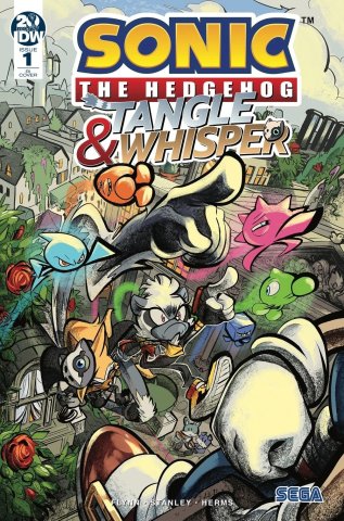 Sonic the Hedgehog: Tangle & Whisper 001 (July 2019) (RI cover)