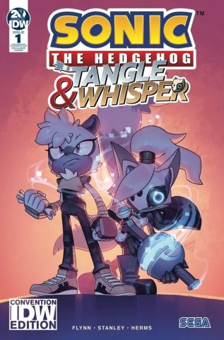 Sonic the Hedgehog: Tangle & Whisper 001 (July 2019) (SDCC cover)