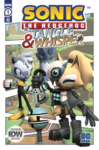 Sonic the Hedgehog: Tangle & Whisper 001 (July 2019) (cover RE)