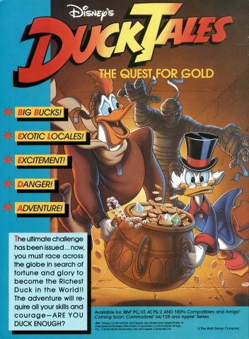 Disney's DuckTales: The Quest for Gold (March 1990)