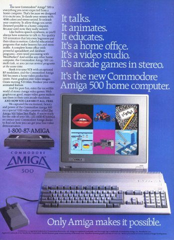 Amiga 500 (November 1987)