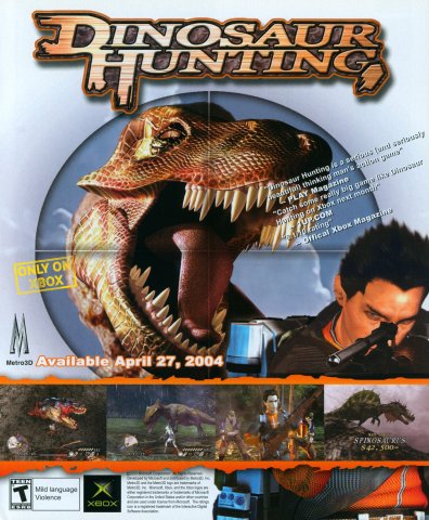 Dinosaur Hunting (April 2004) (cancelled)