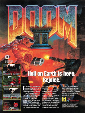 Doom II: Hell On Earth (January 1995)