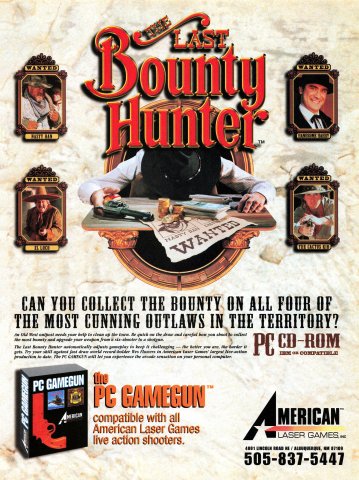 Last Bounty Hunter, The (June 1995)