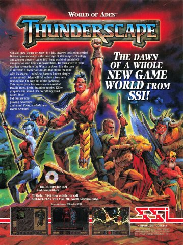 World of Aden: Thunderscape (June 1995)