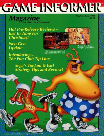 Game Informer Issue 002 November/December 1991