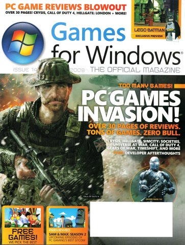 Games for Windows Issue 14 (January 2008)