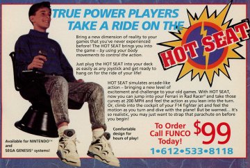 Hot Seat chair controller (1991)