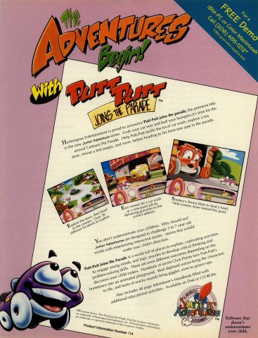 Putt Putt Joins the Parade (1993)