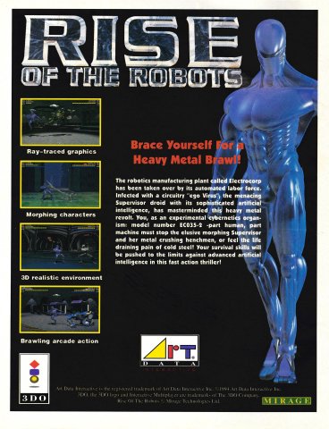 Rise of the Robots (Spring 1995) (UK)