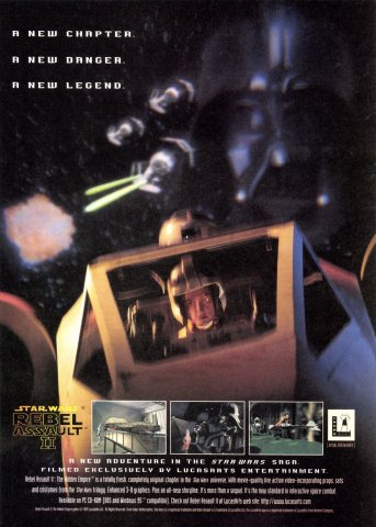 Star Wars: Rebel Assault II: The Hidden Empire (January 1996)