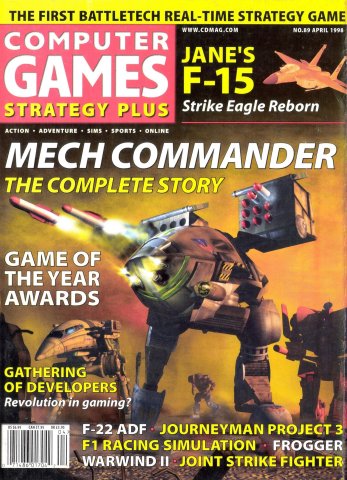 Computer Games Strategy Plus Issue 089 (April 1998)