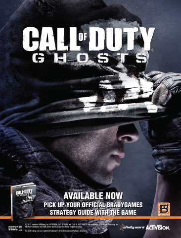 Call of Duty: Ghosts BradyGames Guide (December 2013)