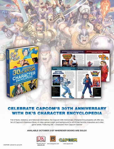 Capcom 30th Anniversary Character Encyclopedia (December 2013)