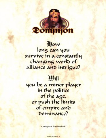 Dominion (February 1994)