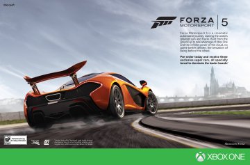 Forza Motorsport 5 (August 2013)