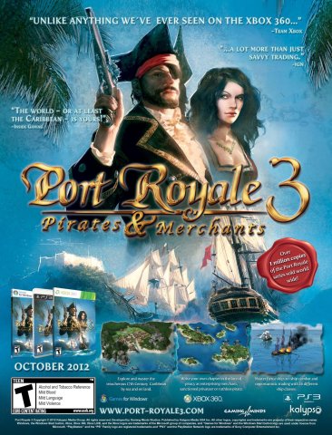 Port Royale 3: Pirates and Merchants (November 2012)