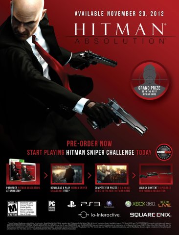 Hitman: Absolution (December 2012)